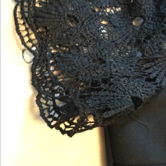 LAST CHANCE! Fit and Flare Lace Yoke Dress - Picture 8 of 9